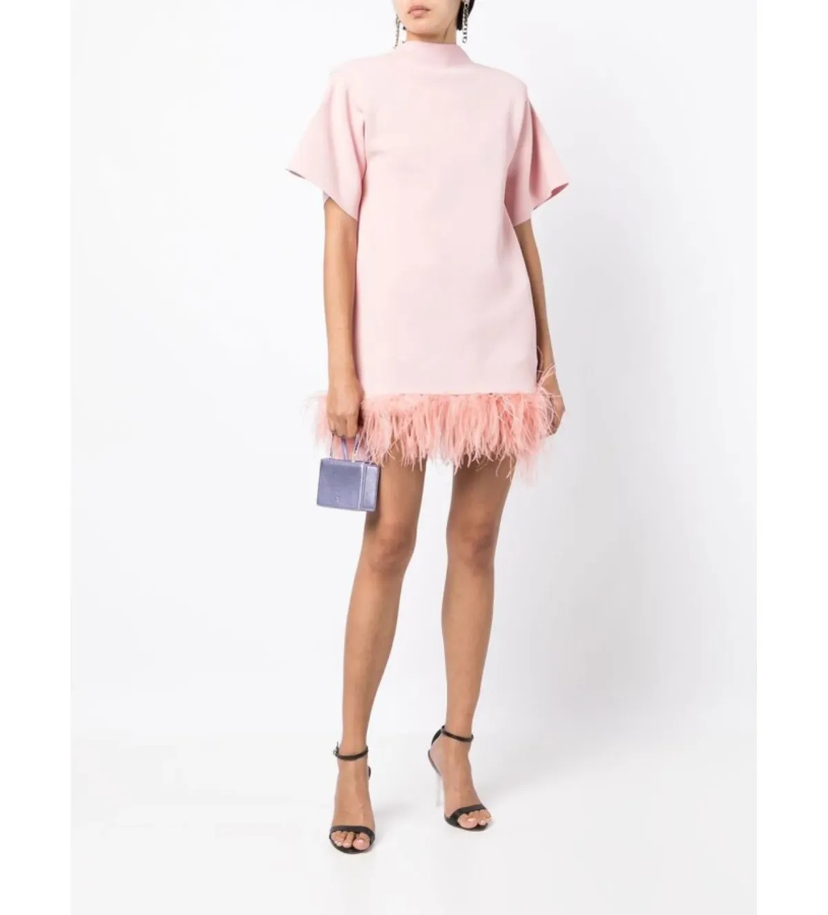 Rachel Gilbert Rita Mini Dress Pink Size S AU8 - Image 1