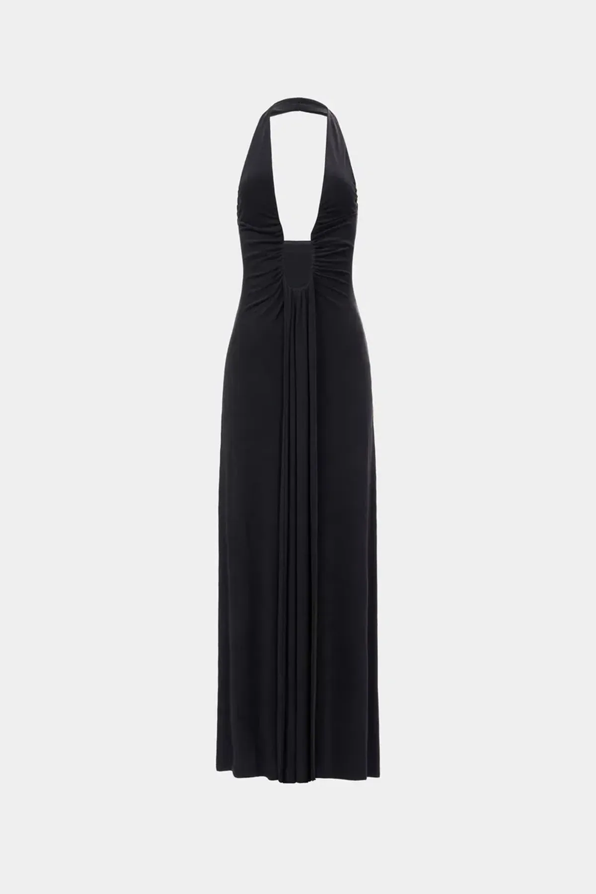 MISHA Jennifer Cupro Maxi Dress Black Size 6/XS - Image 5