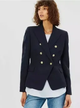 Camilla and Marc Dimmer Blazer Jacket Black Size 6 for rent on The Volte - image 2