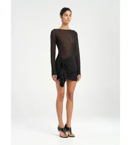 BENNI Faris Mini Dress Black Size AU for rent on The Volte - image 2