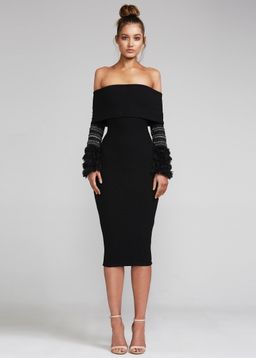 ELIYA THE LABEL PENELOPE KNIT DRESS size 8 for rent on The Volte - image 1