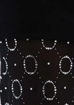 Rebecca Vallance Ellasandra Halter Gown Black Size 4 for rent on The Volte - image 4