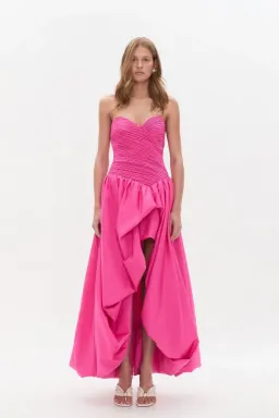 Aje Estelle Gown Cerise Pink Size 8 for rent on The Volte - image 1