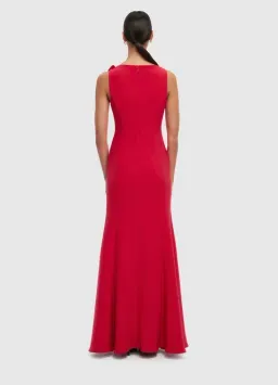 Leo Lin Eugenie Gown Rosa Maxi Size AU 10 for rent on The Volte - image 3