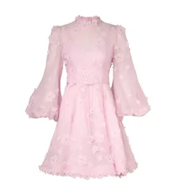 Zimmermann Matchmaker Lift Off Mini Dress Lilac Size 1/AU 10 for rent on The Volte - image 4