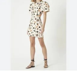 Rebecca Vallance Frutta Mini Dress Size 8 for rent on The Volte - image 2