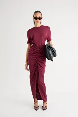 Pfeiffer Niko Maxi Dress Burgundy Size 12 for rent on The Volte - image 1