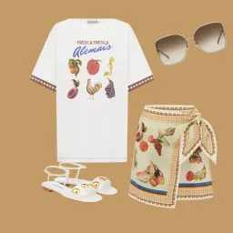 Alemais Mercado Tee and Skirt Set Size AU 16 for rent on The Volte - image 1