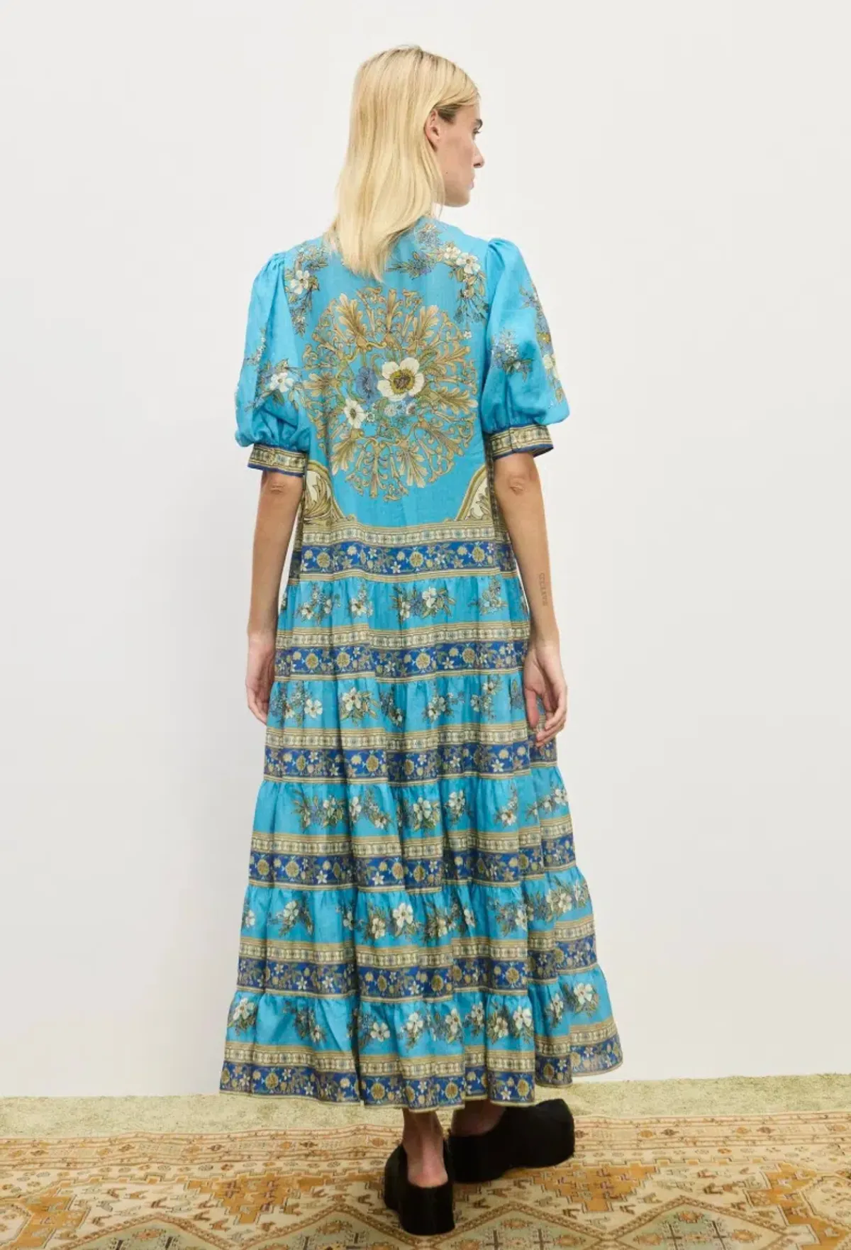 Alemais Cassie Tiered Midi Size AU 16 - Image 4