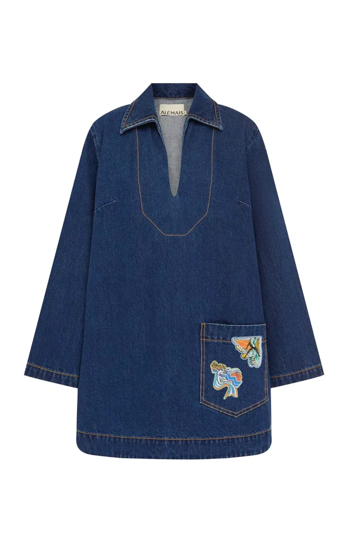 Alemais Speedy Denim Mini Size AU 12 - Image 6