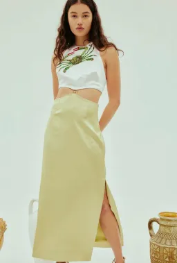 Alemais Seb Embellished Midi Dress Multi Size 16 for rent on The Volte - image 5