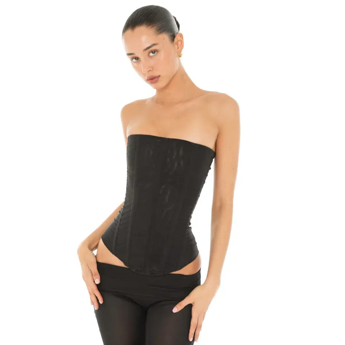 Are You Am I Sunniva Corset Black Size 2/AU 6 - Image 1
