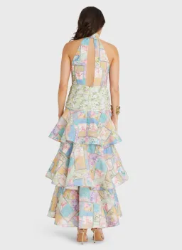 Aqua Blu Brindle Joan Dress Maxi Size AU 12 for rent on The Volte - image 2