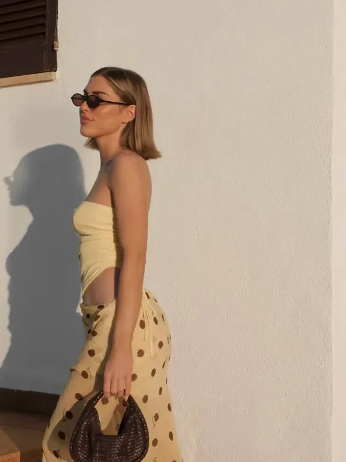 Benni Roscoe Maxi Dress in Yellow Size AU 8 - Image 2