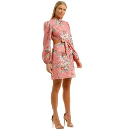 Zimmermann Bellitude Mini Dress Print Size 2 / AU 12 for rent on The Volte - image 1