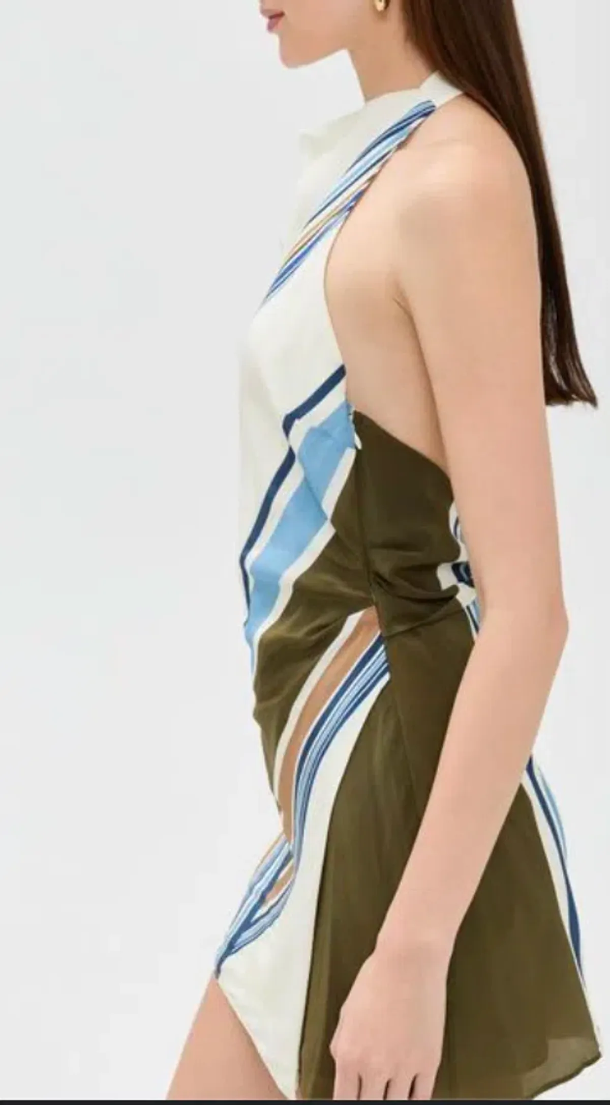 Sir the Label Thistle Halter Mini Dress - Image 3