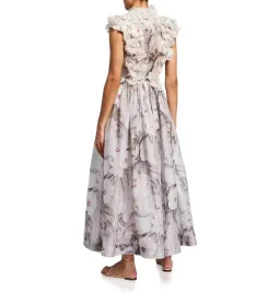 Zimmermann Botanica Gown Rose Mallow Size 0 / AU 8 for rent on The Volte - image 3