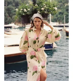 Palm Noosa Noddy Maxi Dress Portofino Polka Dot Size AU 12 for rent on The Volte - image 4