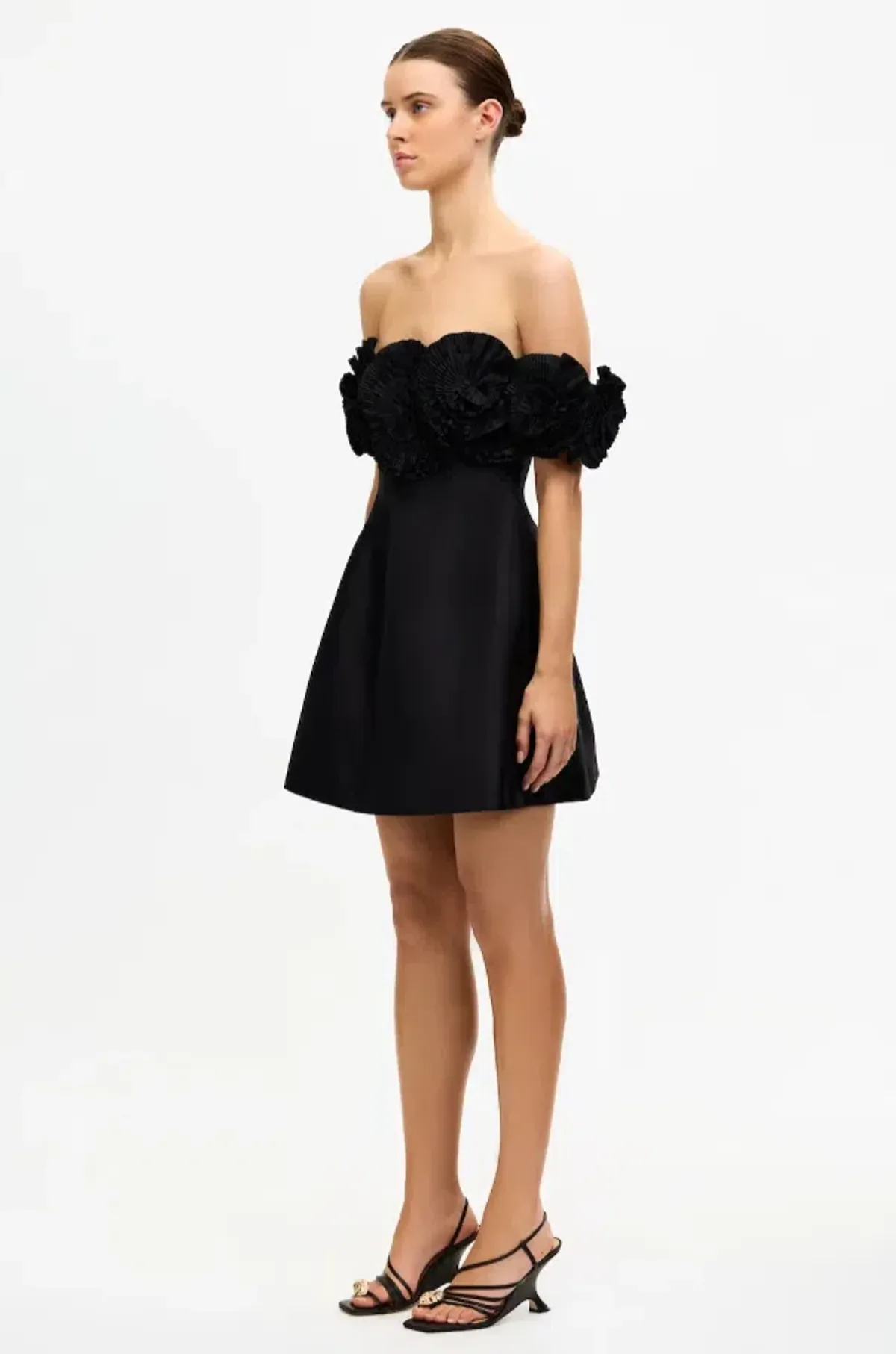 Acler Trusley Mini Dress Black Size 6 - Image 2