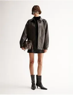 Elka Collective Melton Jacket Chocolate Size 8/S for rent on The Volte - image 1