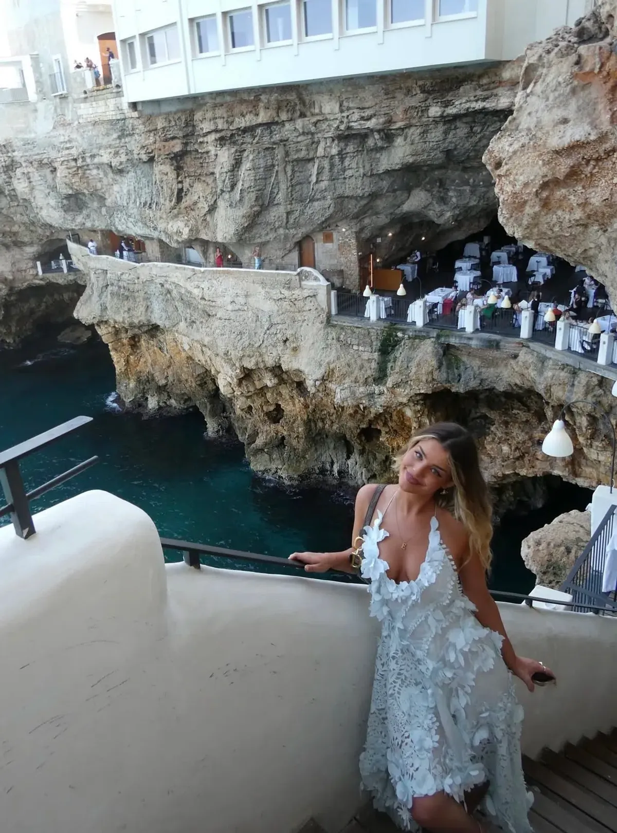 Zimmermann Natura Lasercut Halter Maxi Dress in Mint Size 0 / AU 8 - Image 5