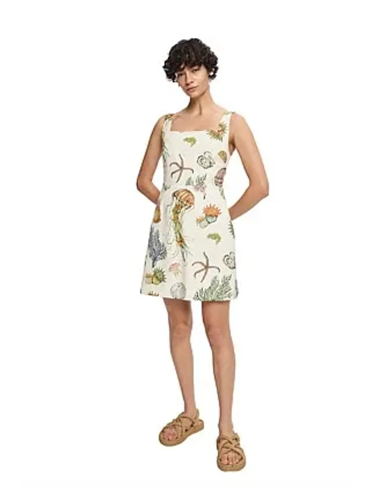 ALEMAIS SEA MINI DRESS SIZE 14 - Image 2