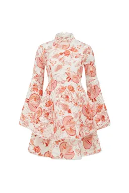 Thurley Chintz Print Broderie Mini Dress Floral Size 10 for rent on The Volte - image 5