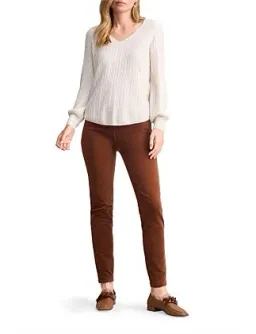 Blue Illusion Cashmere Blouson Sleeve Jumper Cream Size 20/3XL for rent on The Volte - image 8