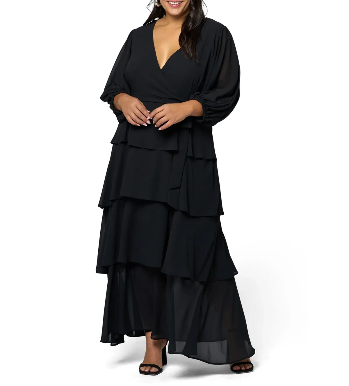 Curve Project Temptress Maxi Dress Black by Pink Dusk Size 16 - Image 2