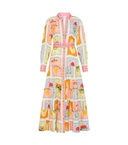 Palm Noosa Aria Midi Dress Siesta Tile Size AU 14  for rent on The Volte - image 6