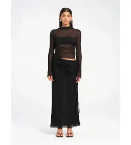 BENNI Mable Maxi Dress Black Size 8  for rent on The Volte - image 1
