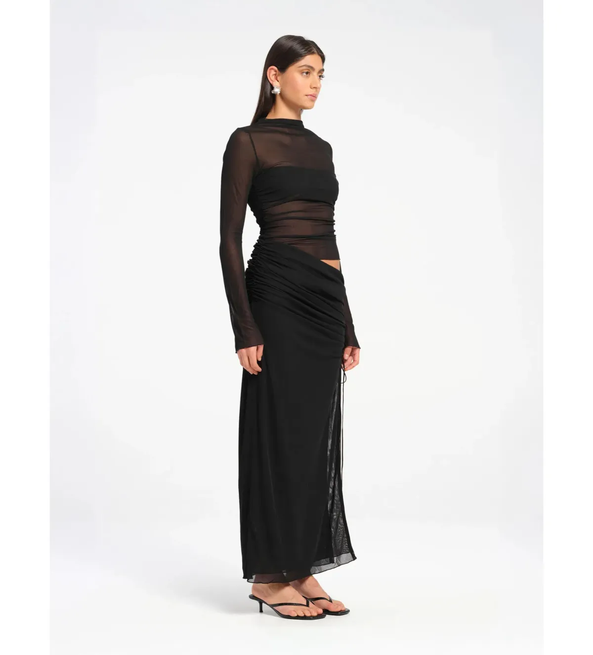 BENNI Mable Maxi Dress Black Size 8  - Image 2