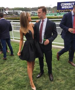 Alex Perry Ciara Mini Dress Black Size 4 for rent on The Volte - image 2