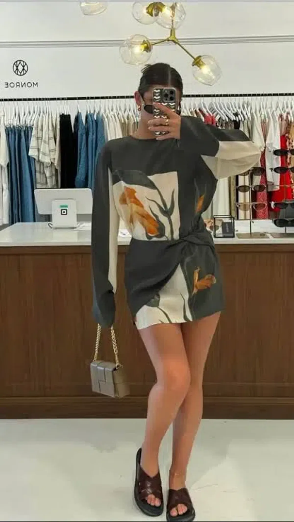 Sir The Label Constance Mini Dress Floral Size 8  - Image 4