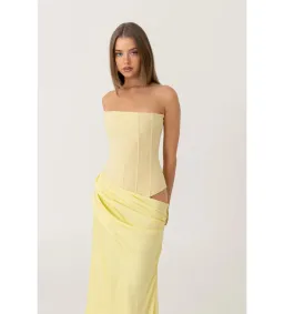 HNTR the label Huxley Gown Lemon Size AU 8 for rent on The Volte - image 5