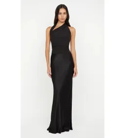 Bec and Bridge Ida Halter Asymmetrical Maxi in Black Size S/AU 8 for rent on The Volte - image 1