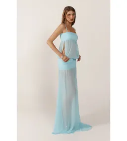 Ance Gria Romeo Gown Aqua Size 8 for rent on The Volte - image 4