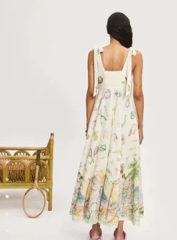 Alemais Anouk Ballet Sundress Print Size 10 for rent on The Volte - image 3