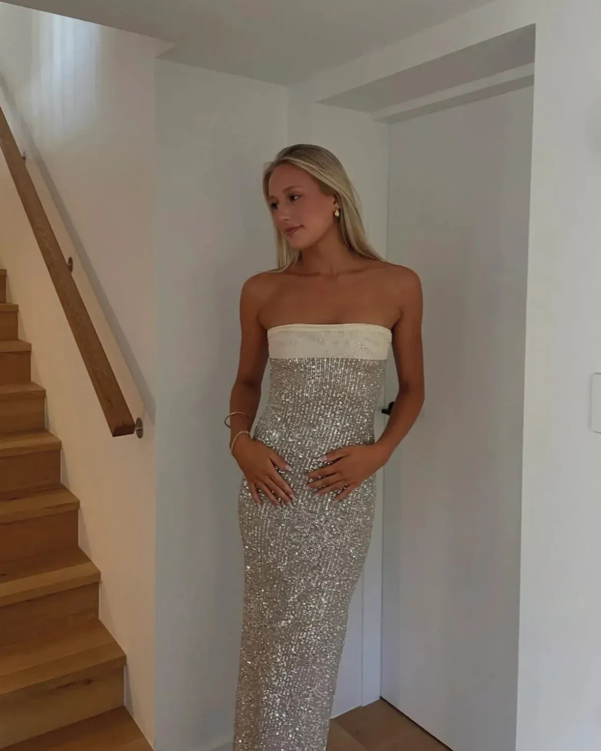 Fait Par Foutch Elizabeth Maxi Dress Size Small - Image 13