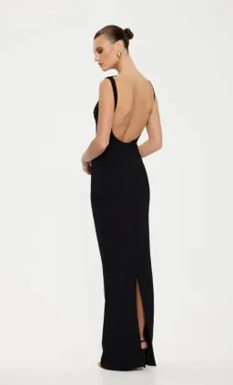 Effie Kats Verona Gown Black Size XS / AU 6 for rent on The Volte - image 2