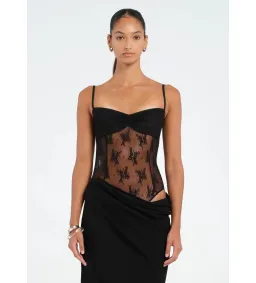 BENNI Akio Maxi Dress Black Size AU 10 for rent on The Volte - image 4