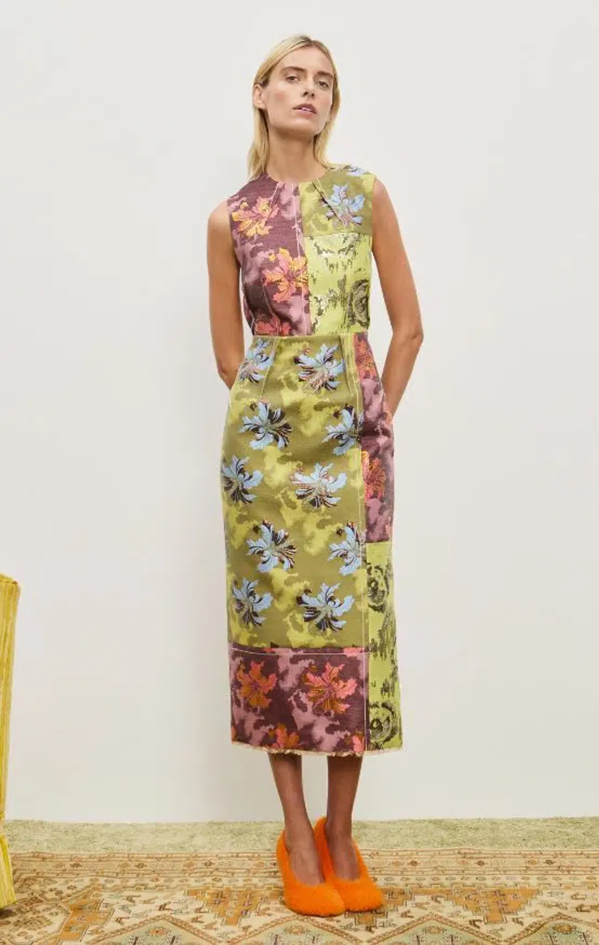 Alemais Adriana Jacquard Gown Print Size 8 - Image 1