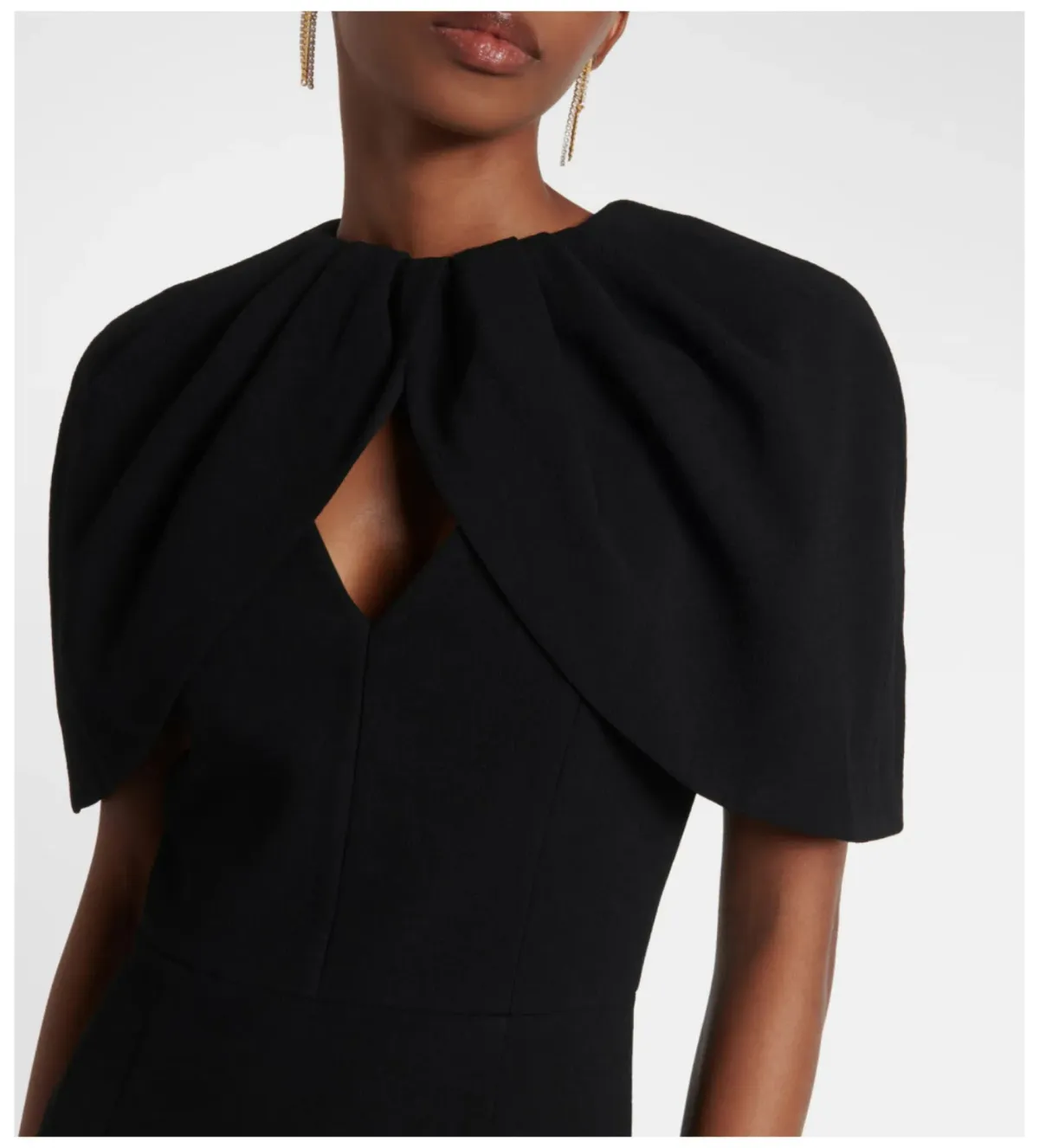 Rebecca Vallance Cameron Gown Black Size AU 12 - Image 3