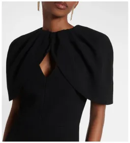 Rebecca Vallance Cameron Gown Black Size AU 12 for rent on The Volte - image 3