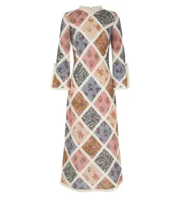 Zimmermann Tallow Lace Trim Midi Dress Multi Size 3 / Size  AU 14 for rent on The Volte - image 4