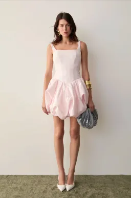 Aje Alani Mini Pink Dress Size 12 for rent on The Volte - image 1