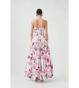 Aje Behold Maxi Dress in Fresh Flora Size XXS / AU 4 for rent on The Volte - image 3