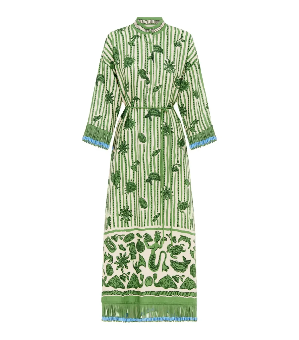 Alémais Lula Midi Dress Green Size AU 14 - Image 5