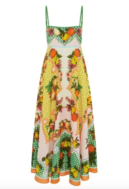 Alemais Lemonis Midi Sundress Multi Size AU 12   for rent on The Volte - image 5