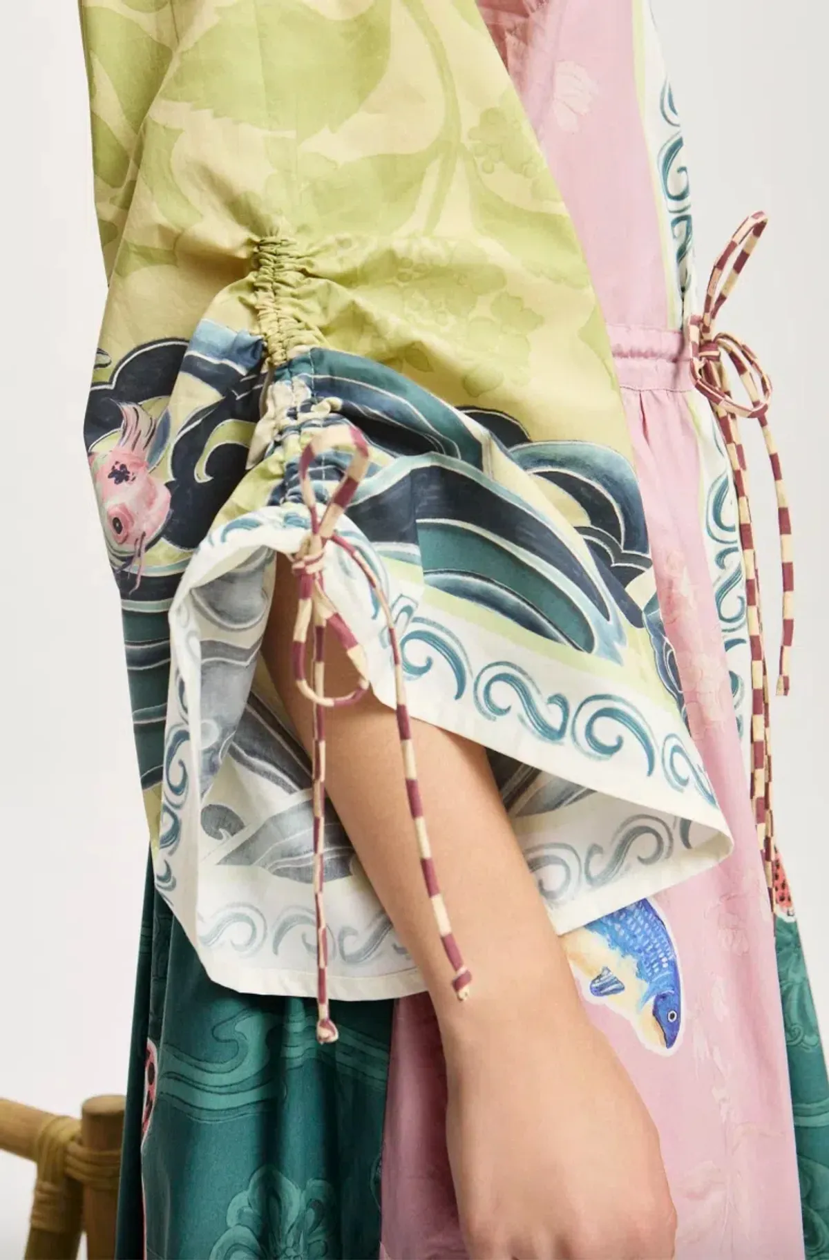 Alémais Rochester Midi Shirtdress Multi Size 12 - Image 4